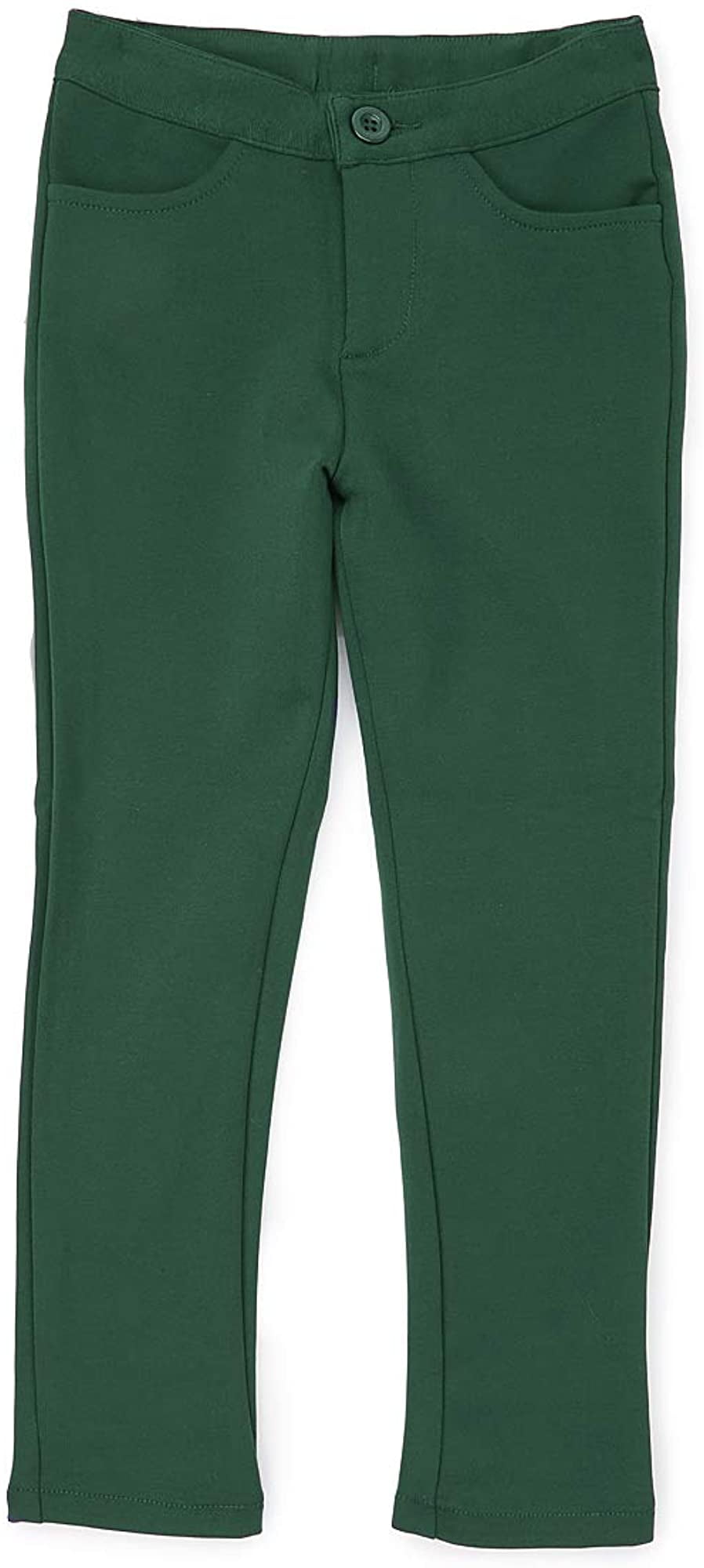 unik Girl Premium Stretch Pants Regular and Plus/Half Sizes Grey Hunter Green Black Navy Khaki 
