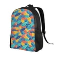 thumbnail image 2 of Easygdp Colorful Fish 1 Mochila Versátil y Elegante: Comodidad, Almacenaje y Durabilidad para la Universidad, Trabajo, Viajes y Uso Diario, 2 of 8