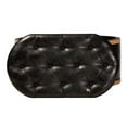 thumbnail image 6 of Baxton Studio Adana Dark Brown Faux Leather And Oak Brown Wood Storage Ottoman, 6 of 9