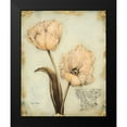 thumbnail image 2 of Regina Andrew Design 12x14 Black Modern Framed Museum Art Print Titled - Tulip Recollection, 2 of 5