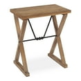 thumbnail image 1 of Kate and Laurel Travere Rustic Side Table, 22 x 14 x 26, Rustic Brown, Farmhouse End Table for Display and Storage, 1 of 7