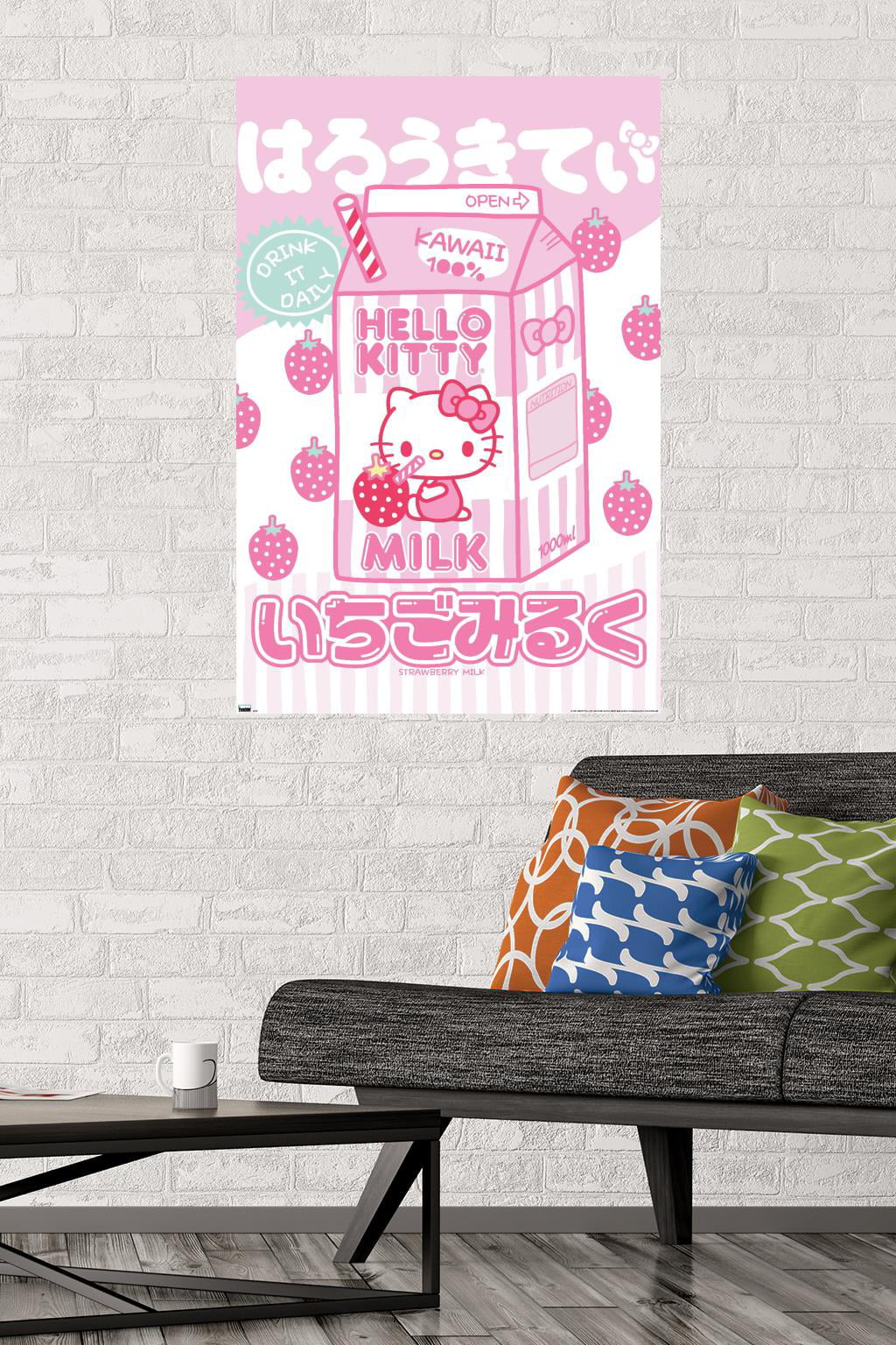 Hello Kitty Wall Decor Sticker  3d Hello Kitty Wall Stickers