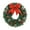 A, variant on ZLBDYG Double-Sided Sequined Snowflake Christmas Artificial Pine Needle Wreath - Luxury Door Hanging Decor with Red Bow & Berries for Indoor Outdoor Holiday Scene Design