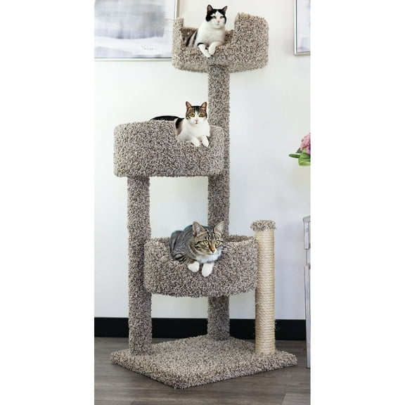 New Cat Condos Real Wood and Carpeted  Tree