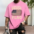 thumbnail image 4 of Ankishi This Is My Pride Flag Shirt Patriotic Men's Casual Short Sleeve Crewneck Summer Cotton T Shirts for Travel, 4 of 6