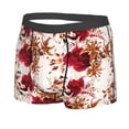 thumbnail image 2 of Balery Lilies Flowers Men's Boxer Briefs, Soft and Breathable Cotton Underwear with nylon Waistband-Small, 2 of 9