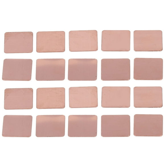 Copper Shim,20Pcs Copper Heat Sink Copper Heat Sink Shim Heat Sink Shim Smooth Operation