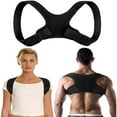thumbnail image 1 of Posture Corrector for Men and Women Adjustable Upper Back Brace Straightener for Clavicle Support and Providing Pain Relief from Neck Back and Shoulder (Universal), 1 of 7