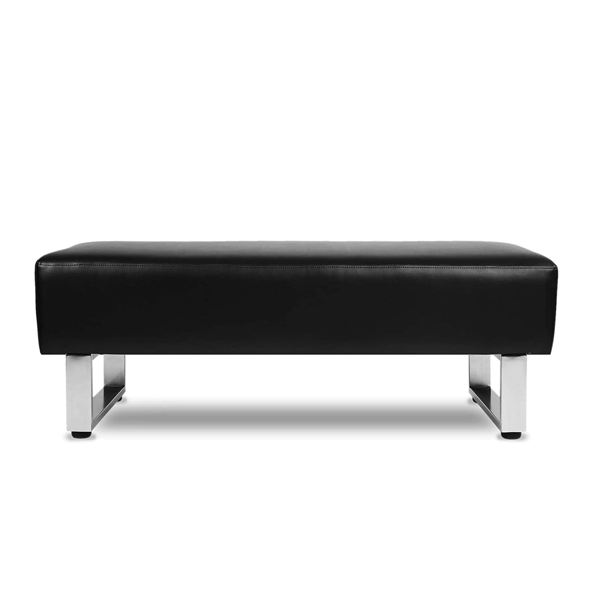 KARMAS PRODUCT Dining Room Bench Faux Leather Entryway Long Bench