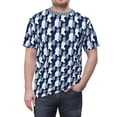 thumbnail image 5 of Blue/White Mississippi State Camouflage - Men's Polyester Tee, 5 of 7