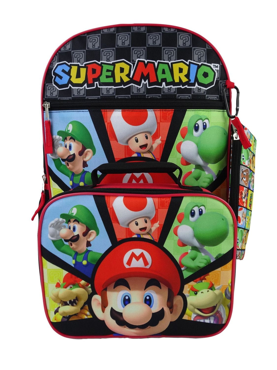 Super Mario 4 Piece Back Pack