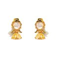 thumbnail image 1 of Juego De 3 Pendientes De Princesa Disney Beauty and the Beast Earring Set Belle Rose Joyería, 1 of 4