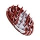 thumbnail image 2 of Cepillo de cuero cabelludo portátil Jinwen Marrón, 2 of 8