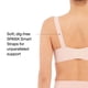 thumbnail image 4 of Bra SPANX Bra-Leluya! Jersey ligeramente forrado, color rosa vintage, 4 of 7