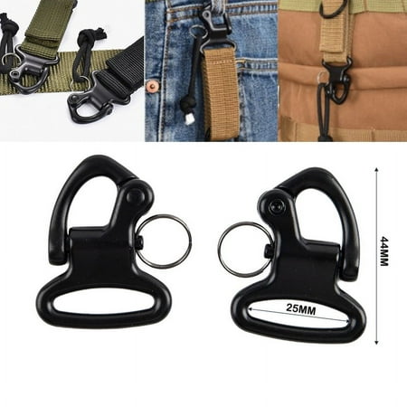 Outdoor EDC Backpack Strap Clasp Carabiner Camp Bottle Hanger Tactical Holder