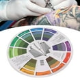 thumbnail image 1 of Roue de Couleur Rotative Double Face, Outil de Mélange Portable Léger pour Artistes, Étudiants, Affaires - Effet de Mélange Réversible, 1 of 8
