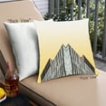 thumbnail image 1 of Ahgly Company Color Focus Yellow Outdoor Throw Pillow, 18 inch by 18 inch, 1 of 6