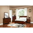 thumbnail image 2 of New Classic Furniture Tamarack 5-Piece Solid Wood 5/0 Q Bedroom Set in Cherry, 2 of 9