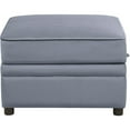 thumbnail image 4 of ACME Bois II Ottoman de Rangement en Velours Gris, 4 of 6
