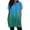 Light blue, variant on Duoif Women's Casual V Neck Short Sleeve Dress Loose Fit T Shirt Dress with Pockets Black L