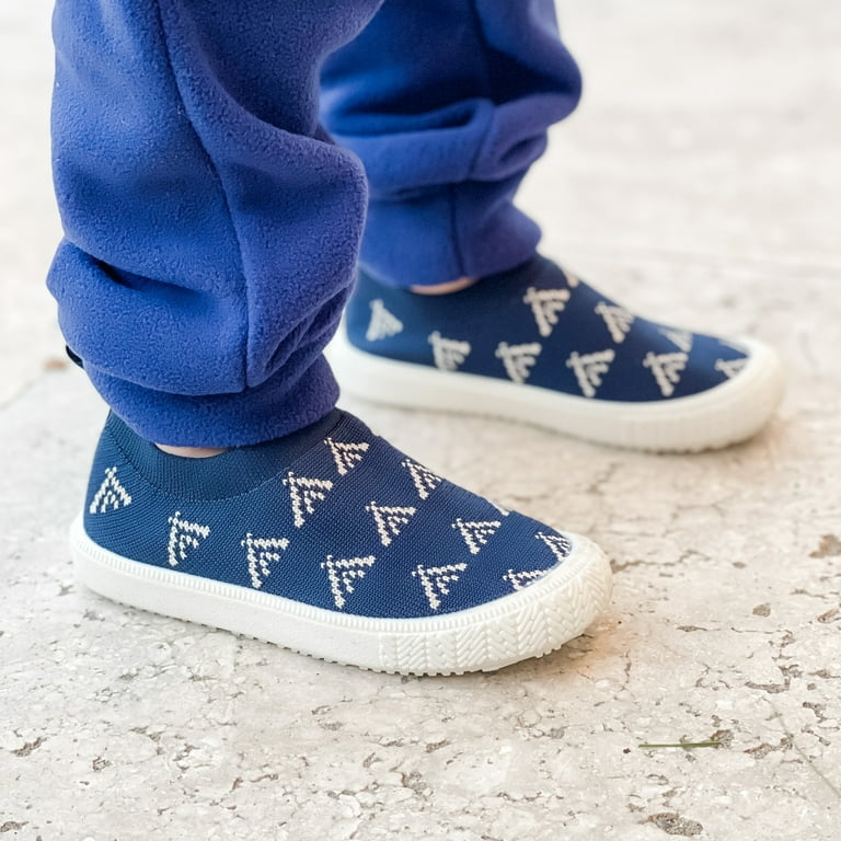 JAN & JUL Hi-Top Breathable Knit Shoes for Toddler