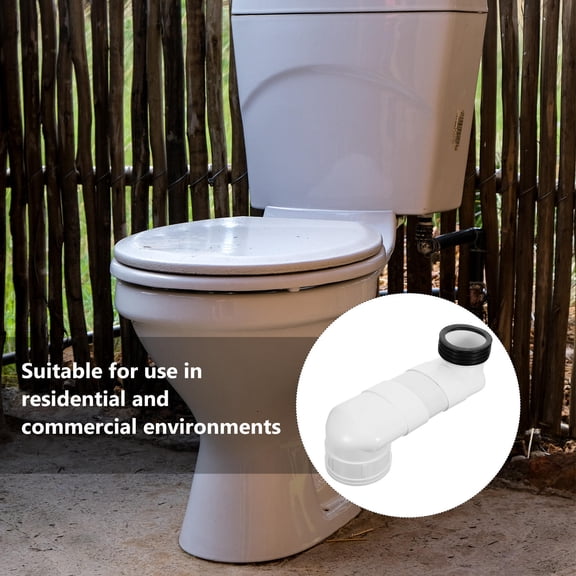 GETAJGHSD 1Set Toilet Closestool Supplies Plastic Shifter Device for Smooth Drainage Home Use