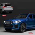 thumbnail image 4 of 1:32 BMW X5 SUV Alloy Car Model Diecasts Metal Toy Vehicles Car Model High Simulation Collection Sound Light Childrens Toy Gift, 4 of 7