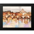 thumbnail image 2 of Florio, Luigi 18x15 Black Modern Framed Museum Art Print Titled - Dolcemente Roma, 2 of 5