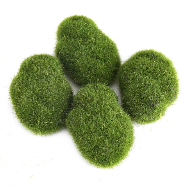 Piedras de Musgo Jadeshay 12 Piezas Musgo Artificial Verde