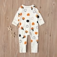thumbnail image 5 of WIBACKER Halloween Cotton Baby Convertible Footie Pajamas, Sleep and Play Footless Zipper Sleeper for Unisex Baby Boys Girls 6-9M, 5 of 10