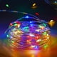 thumbnail image 1 of Fairy Lights EXF Multicolor 16 m 50 LED, funciona con pilas, paquete de 4 unidades, 1 of 6