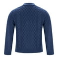 thumbnail image 5 of Mens Big and Tall Sweater, Long Sleeve Pullover for Men Fall Oversized Casual Loose Fit Solid Color Knitted Sweaters M-3XL, 5 of 5