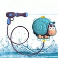 thumbnail image 4 of Mochila de agua portátil con capacidad de 2 litros para niños. Ideal para juegos al aire libre en verano, piscina, playa, baño y otras actividades al aire libre. Incluye una pelota colgante., 4 of 5