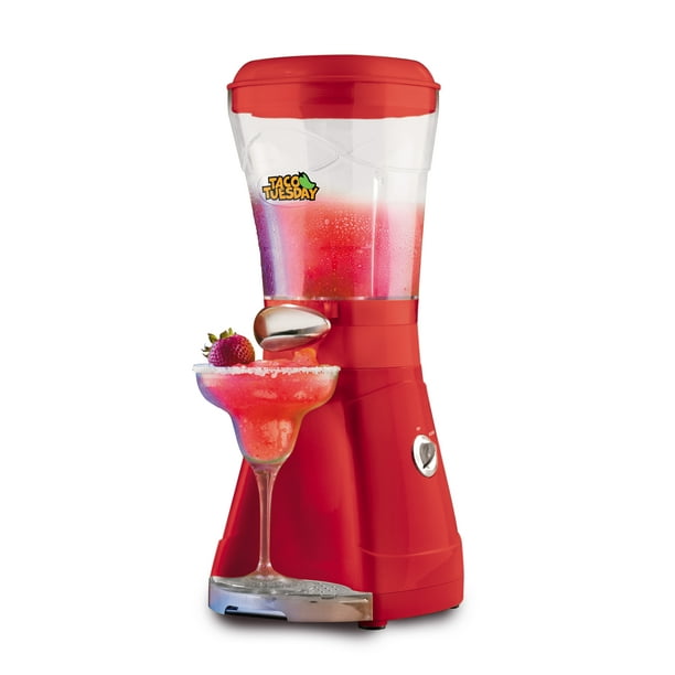 Nostalgia Taco Tuesday 64Ounce Margarita Maker & Slushie Machine Easy