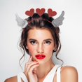 thumbnail image 3 of Party Valentine Headband Angel Headdress for Adults, 3 of 5