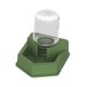 thumbnail image 3 of Comedero para reptiles, dispensador de agua, suministros para mascotas, reutilizable, portátil y creativo. Verde, 3 of 9