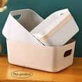 thumbnail image 3 of 6Pcs Storage Basket Pantry Bins for Shelves Drawers Pantry Closet Classroom Bathroom Pantry Bins Kitchen Spice Rack 12 In x 7.9 In x 4.7 In(Multicolor), 3 of 6
