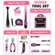 thumbnail image 2 of Kit de herramientas DOWELL, 167 unidades, color rosa, para el mantenimiento del hogar, 2 of 7