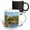 Multicolor, variant on 3drose, Minnesota, Lake Superior North Shore. Split Rock Lighthouse. 1910, 11oz Two-tone Green Mug