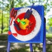 Flooyes Throwing Target Game Set, Shoot Game Toy Dart & Axe Throwing Toy Set with Dartboard, Birthday Gift for Kids Boys 6 7 8 9 10+ Years Old
