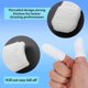 thumbnail image 2 of Juego de 6 cepillos de dientes para perros Crrynuo - Cepillo de dientes de dedo para perros y gatos - Cepillo de dientes de dedo reutilizable blanco con cuidado dental eficaz, 2 of 7