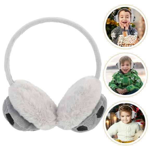 Sparsain Kids Winter Earmuffs Warm Plush Earmuffs for Kids Plush Earmuffs for Kids