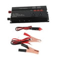 thumbnail image 2 of Cargador Inversor de Corriente, Inversor de Corriente de 900W DC 12 24V A AC 110V CON 4 PUERTOS USB SALIDA DE ONDA MODIFADA SINUSOIDAL PARA USO EN AUTOMÓVILES, 2 of 7