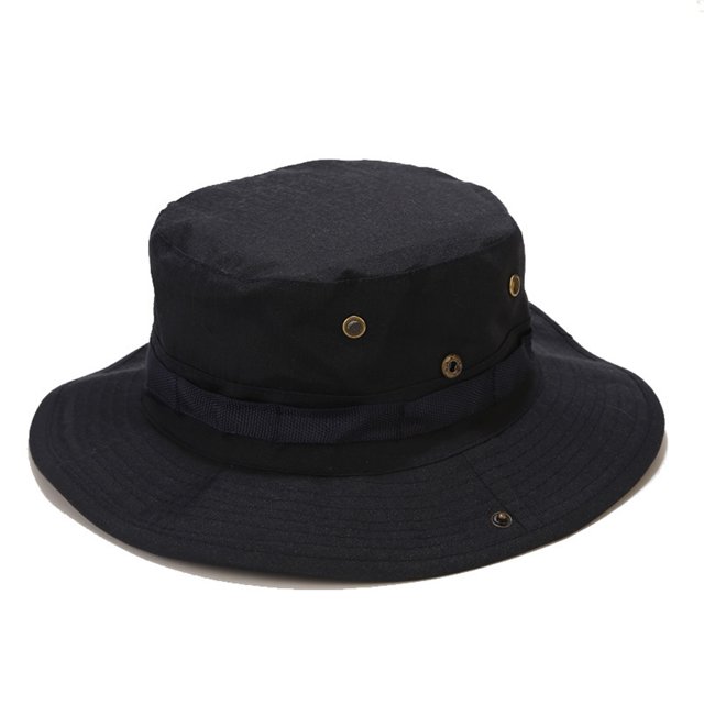 Sombrero de cubo de ala ancha, protección UV, correa ajustable, gorra de pescador para viajes al aire libre