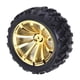 thumbnail image 5 of Llanta Robot Rueda DYNWAVEMX Rueda del neumático del robot del coche inteligente 72 Mm dorado, 5 of 7