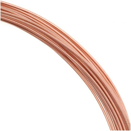 gauge copper oz wire solid feet half hard square