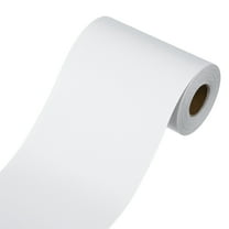Wallpaper Border, Peel and Stick Wallpaper Borders, 3.9" x 393" Self Adhesive Mirror Frame Trim for Bedroom, Bright White