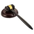 Gavel and Sound Block Set Display Addition to Classroom Conferences