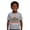 Grey, variant on Boys Short Sleeve T Shirt Child Cartoon Print Crew Neck Pullover Tops Fashion Leisure Little Youth Kids Festival Summer Outfits Beige Size 1-2 Years