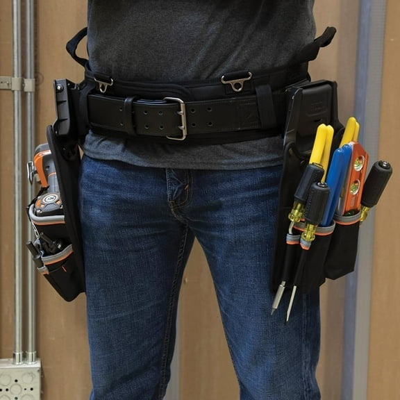 Electrician Tool Belt with Padded Comfort and  Compatibility